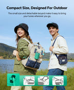 Portable Bluetooth Speaker Gift Ideas: Outdoor Travel Essentials Waterproof