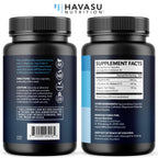 L-Arginine Capsules with L-Citrulline - Nitric Oxide Supplement - L Arginine and L Citrulline Blend - 60 Count - Vegan, Non-GMO Capsules for Performance, Endurance and Muscle Support - 1 Month Supply