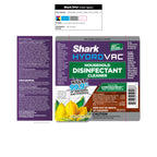 Shark HydroVac Household Disinfectant Cleaner, Kills 99.9% of Bacteria & Viruses, Compatible with Shark HydroVac 3-in-1 Multi-Surface Cleaners on Hardfloor, Stone, Laminate & Tile, Purple, WDCD60