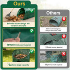 NIGOOLATA 72 Gallon Leaf Collector, Yard Waste Bags, Lawn Leaf Bags, 1 Pack