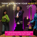 Jumbo Hitster - The Music Party Board Game, Card Game, Funny Music Quiz Game, 2-10 Players - 300 Plus Iconic Hits - Ideal for Game Nights for Adults and Families (US Edition)