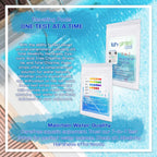 Sirona 82100 Spa Up, 2 LBS – Includes My Garden Pool 20 Ct. Test Strips & Scum Sponge – Raises pH & Alkalinity for Balanced & Clear Spa Water