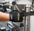 Ironclad General Utility Work Gloves GUG, All-Purpose, Performance Fit, Durable, Machine Washable, Sized XX-Large, (1 Pair) Black