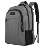 MATEIN Travel Laptop Backpack, 15.6 Inch College School Computer Bag, Grey