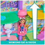 Gabby’s Dollhouse, Purrfect Dollhouse with 15 Pieces including Toy Figures, Furniture, Accessories and Sounds, Kids Toys for Ages 3 and up
