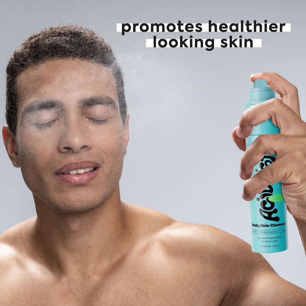 2 Pack Hypochlorous Acid Spray for Face & Body - 2 x 3.4 fl oz - Helps Reduce Redness and Breakouts - Multi-Purpose Travel Size Hypochlorous Spray - Topical Facial Skin Repair - pH-Balancing Toner