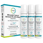 C'rcle Minoxidil for Men 5% Foam, Hair Regrowth Treatment, 3 Month Supply
