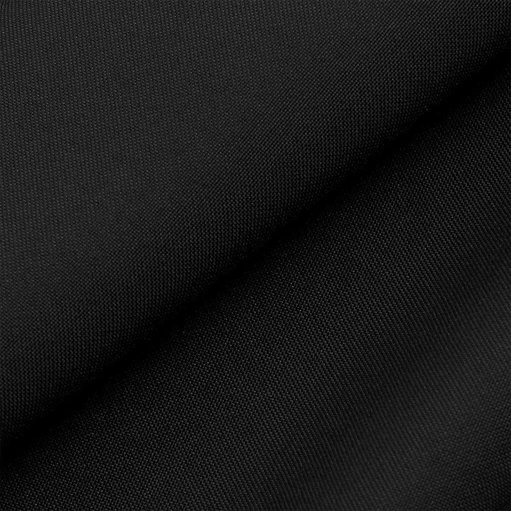 Hiasan Black Round Tablecloth 70 Inch - Waterproof Stain Resistant Spillproof Fabric Washable Table Cloth for Dining Room Kitchen Party