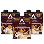 Atkins Café Caramel Iced Coffee Flavored High Protein Shake, 12 Count