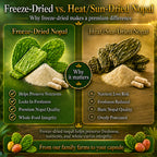 Natural Home Cures Freeze-Dried Nopal Cactus Capsules, Whole Prickly Pear Cactus Powder, Plant-Based Fiber Supplement for Daily Wellness, 500 mg, 120 Vegan Capsules (4 Bottles)