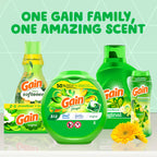 Gain Liquid Laundry Detergent, Original Scent | 107 Loads | 154 oz | HE Compatible | Pack of 2