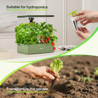 SUNCOZE 160pcs Hydroponic Pods, Accessories Compatible Hydroponics Systems