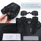 Occer 12x25 Compact Binoculars for Adults and Kids
