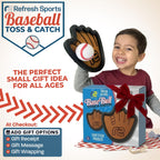 Toss and Catch Ball Game Set: Best Toy Gifts for Boys 9 8 7 6 5 4 2 3 Year Old Boy Birthday Gift Idea - Fun Toddler Boy Toys - Baseball Gifts for Girls & Boys Baseball Glove Trainer Toddler Presents