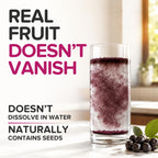 Natural Aronia Berry Powder - Black Chokeberry Superfood High in Anthocyanins & Polyphenols - Supports Immune System - Raw Chokeberries Superfood - Aronia Berries - Vegan, Gluten-Free - 1lb