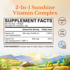 Vitalitown Vitamin D3 K2 Supplement, Vitamin D3 10000 IU Vitamin K2 (MK7) 200 mcg, 300 Softgels, Non-GMO, No Gluten & Soy, for Bone, Teeth, Immune & Heart Health