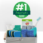 Scotch-Brite Zero Scratch Sponge & Command Storage Bundle
