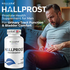 Hallusa Natural Próstata Inflamada - Prostatitis - Pastillas para la próstata - HALLPROST 60 CAPSULAS