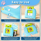 Aullsaty Toddler Toys Bilingual English and Spanish Talking Flash Cards for 1 2 3 4 5 6 Year Old Boys and Girls, Autism Sensory Toys for Autistic Children, Learning Educational Speech 250 Sight Words