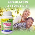 Arymar Diosmin Plus 900, Circulatory System Support (60 Capsules/Pack of 1)