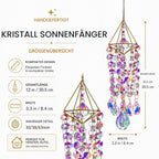 Crystal Suncatchers for Window Hanging Rainbow Maker Sun Catchers Indoor