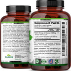 Zazzee USDA Organic Moringa Oleifera Leaf Extract 20:1, 20,000 mg Equivalent, 180 Vegan Capsules, Certified Kosher, High Potency Superfood Supplement, Antioxidant & Cellular Support, Made in The USA