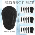 120 Pcs Adhesive Eye Patches, Eye Patches for Adults Pad Disposable Eyepatch Latex Free Adhesive Bandages for Adult(3 x 2 Inch,Black)