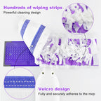 30 Pack Valuable Disposable Mopping Pad Refills Compatible with Swiffer PowerMop, Power Mop Refill Pads Replacements for Swiffer Power Mop Spray Mop Dry&Wet Pads Refills for Multi-Surface Floor Clean