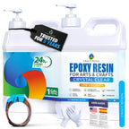 Craft Resin Crystal Clear Epoxy Resin Kit - Food Safe, UV Resistant - 16L