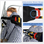 Transfer Sling, Transfer Belt for Elderly, Gait Belts for Seniors, Heavy Duty Patient Lift Belt, Mobility Standing and Lifting Aid for Disabled, Elderly, Injured- Safely Move from Bed and Wheelchair