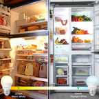 DEGNJU LED Refrigerator Light Bulb, 40W Equivalent, 120V, Fridge Light Bulb 2700K Soft White, A15 Appliance Bulb 5.5W for Freezer, 650LM, E26 Standard Base, 120V, Non-Dimmable, 4 Pack