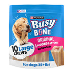 Purina Busy Bone Adult Large Dog Chew Treats, Original, 10 ct Pouch