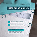 Lunderg Wireless Early Alert Bed Alarm System for Elderly - Alerts Caregivers Before They Get Up, No in-Room Alarm to Frighten Your Loved One, Fall Prevention for Dementia Care, Trusted US Company