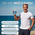 HARMONIFY NAD Supplement 60 Capsules, Proudly USA Company, Non-GMO & Gluten Free, 1 Month Serving, 1000 Mg Per Serving