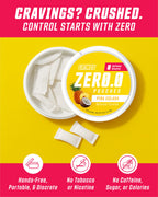GRINDS ZERØ.Ø Piña Colada Pouches | Nicotine-Free, Caffeine-Free, Sugar-Free, 0 Calories |3 Pack | 18 Pouches Per Can