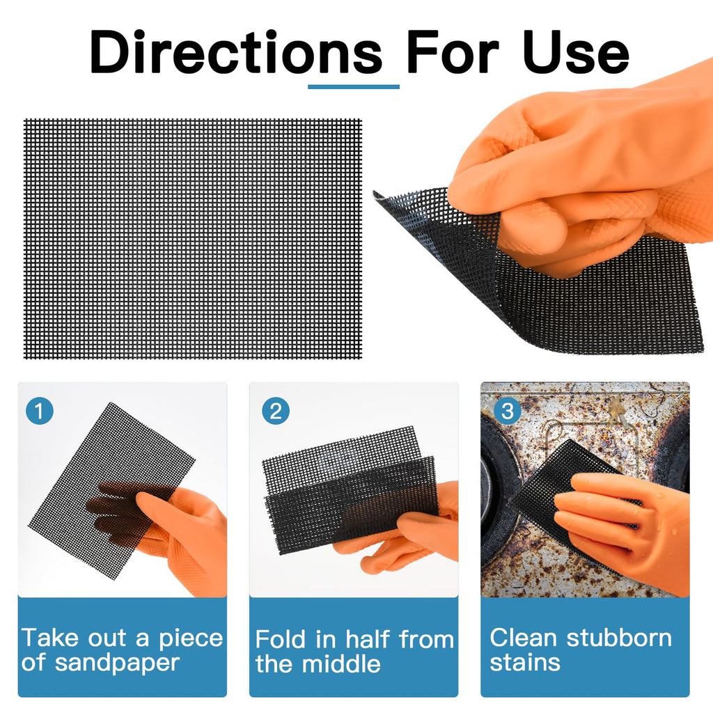 Yncotte Toilet Cleaner Hard Water, 2024 Newly Upgraded Toilet Cleaning Screens Hard Water Remove Pads for Stain Calcium Deposits Scrubber(30PCS)