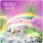 Dan&Darci Light-Up Unicorn Terrarium Kit for Kids - Kid Birthday Gifts - Best Unicorn Toys & Activities Kits Presents - Arts & Crafts for Little Girls & Boys Age 4 5 6 7 8-12 Year Old Girl Gift
