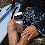 YETI Yonder Helimix Vortex Blender Shaker Bottle Holds up to 27oz | No Blending Ball or Whisk | USA Made | Portable Pre Workout Whey Protein Drink Shaker Cup | Dishwasher Safe, Charcoal
