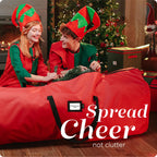 Handy Laundry Christmas Tree Storage Bag with Wheels - 600D Oxford, 9 Ft