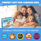 Smartivity 2in1 Hydraulic Airplanes & Darts Launcher STEM Toy for Kids Ages 6-14 Years I Cool Birthday Gifts for Boys & Girls | DIY Science STEM Kit for 6, 8,10,12,14 Years I Engineering Game