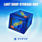 CampLiner Loot Drop box storage box fabric construction great for parties and long term storage of gaming gear.