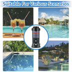 in-line Automatic Pool chlorinator MAYGO CL200 Performance Replacement Hayward CL200, Inline Pool Automatic chlorinator for Both Above Ground and Indoor Pool (9LB)