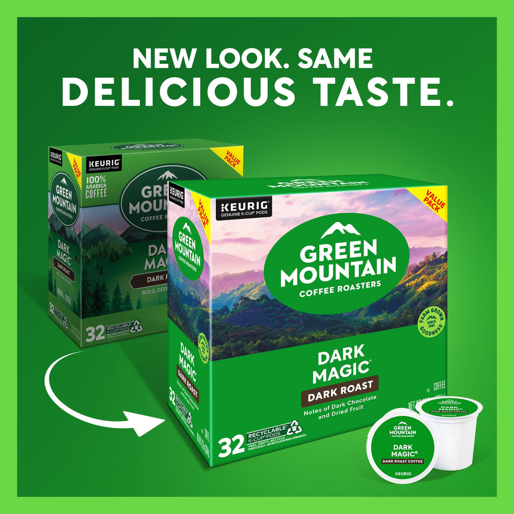 Green Mountain Dark Magic Coffee, K-Cup Pods, 32 Count
