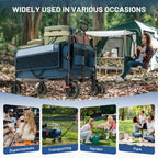 Timber Ridge Collapsible Wagon Cart with Brakes