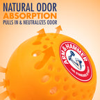 Arm & Hammer OdorBusterz® Odor Eliminator Balls, Clean Burst, 10 Count – Baking Soda Odor Control for Closets, Drawers, Hampers & Small Spaces
