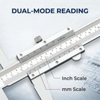 Simhevn Electronic Digital Caliper, inch/Millimeter/Fraction Conversion,LCD Screen displays 0-6" Caliper Measuring Tool, Automatic Shutdown, Suitable for DIY/Jewelry Measurement