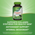 Nature's Way Chlorofresh Chlorophyll Gummies, Supports Healthy Skin and Body Detox*, Internal Deodorant*, Orchard Fruit Flavored, 60 Gummies, (Pack of 2)