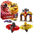 LEGO NINJAGO Dragon Spinjitzu Battle Pack - Spinning Blade Building Toy for Kids, Boys and Girls, Ages 6+ - with 2 Minifigures - Gift Idea for Birthdays - 71826