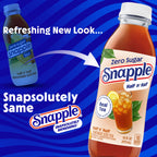 Snapple Zero Sugar Half 'n Half Lemonade Tea, 16 Oz Bottles, 12 Count