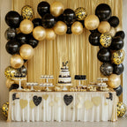 10x10 ft Gold Sequin Backdrop Curtain Panels for Parties, Wrinkle Free Glitter Photo Backdrop Drapes 2 Panels 5x10FT Shimmer Back Drop Cloth for Wedding Birthday Christmas Photography Background